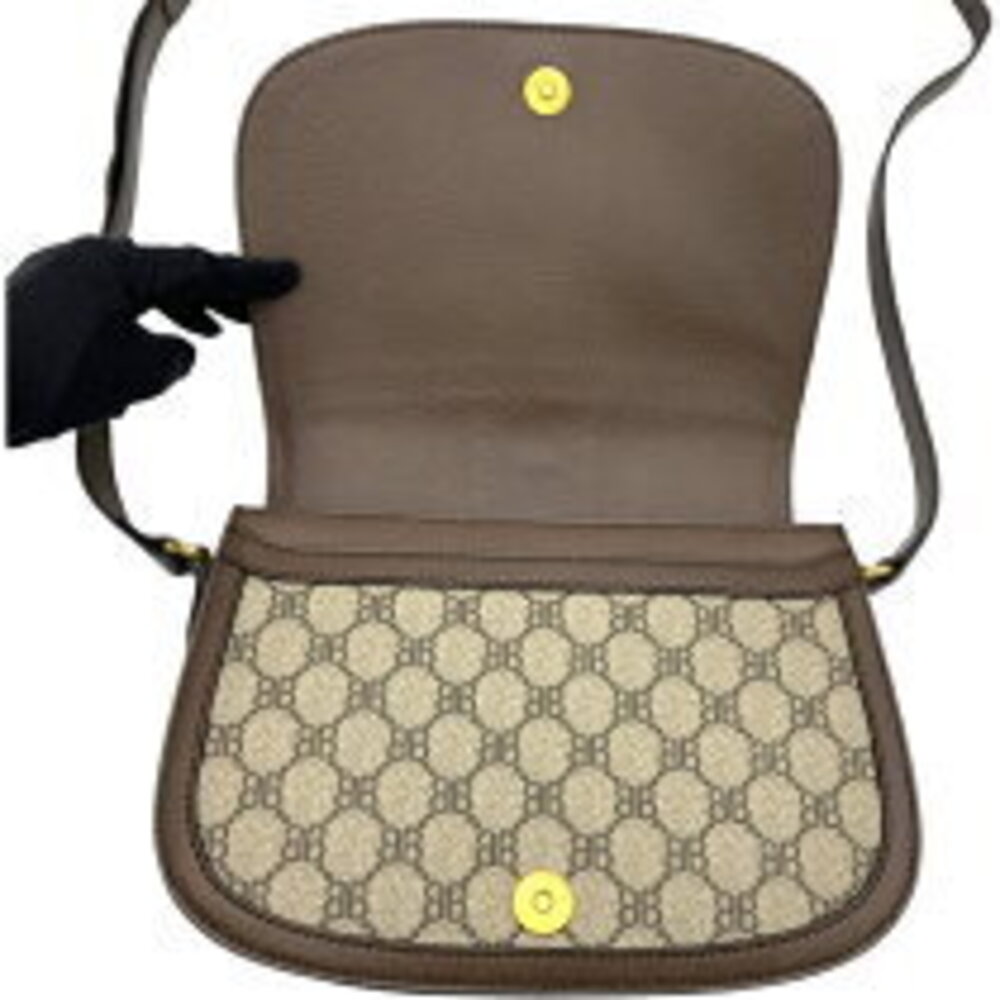 Balenciaga Shoulder Bag Brown Project Hacker The Supreme - Picture 7 of 11